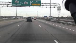 highway 401 Toronto Canada driving [upl. by Xaviera]