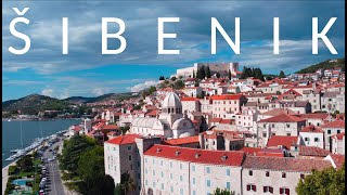 Šibenik Croatia FromAbove 4K [upl. by Knoll]