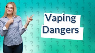 Why does vaping make me feel like I cant breathe [upl. by Llenyl]