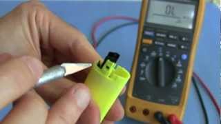 How to take Piezoelectric Igniter from Lighter for Spud Gun [upl. by Sirovaj]