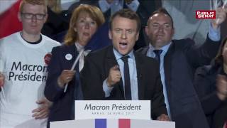 Emmanuel Macron hurle et ne veut pas céder face à Marine Le Pen et le Front National [upl. by Placida887]