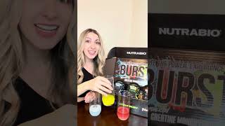 Creatine Burst Taste Test and Review All 3 flavors creatine weightloss nutritionsupplements [upl. by Hallee]