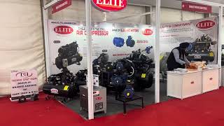 MachAuto Exhibition 2024  Air Compressor Made In India [upl. by Ail348]