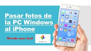 Como pasar fotos de la PC Windows al iPhone [upl. by Woolley]