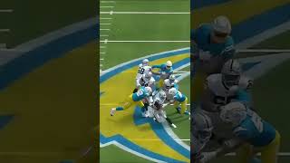 Khalil Mack amp Morgan Fox Combine for a Huge Sack on Gardner Minshew  Chargers vs Raiders Week 1 [upl. by Nyleaj]