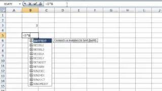 How to enter a formula into an Excel Spreadsheet [upl. by Catlin]