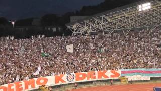 582010 Hajduk  Dinamo Bukurešt 30  Torcida split  Niko kao hajduk iz splita [upl. by Ayna]