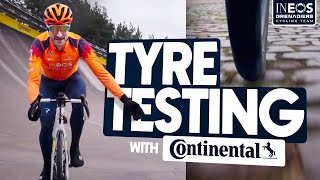 Tyre testing in the Continental Contidrom  INEOS Grenadiers  Behind the scenes [upl. by Eimarej]