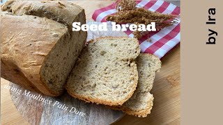 no 4  Easy homemade Seed bread  using Moulinex Pain Dore [upl. by Hebrew]