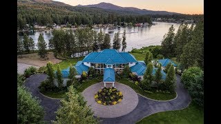 Serene Waterfront Oasis in Post Falls Idaho  Sothebys International Realty [upl. by Couture]