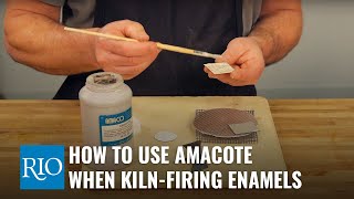 How to Use Amacote When KilnFiring Enamels [upl. by Northrup]