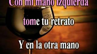 Galy Galiano Karaoke Me bebi tu recuerdo sin voz mpg [upl. by Ling]