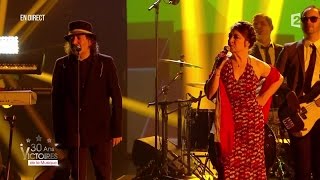 Rachid Taha amp Catherine Ringer – « Ya Rayah » Victoires de la Musique 2015 [upl. by Sonja479]