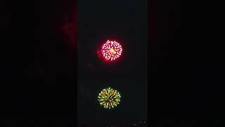 4th of July Fireworks Extravaganza in 4K  Drone Aerial View shorts 4kdrone 4thofjuly [upl. by Purcell]