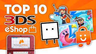 Top 10 3DS eShop Games [upl. by Ahsekahs]