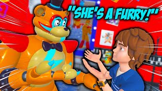 Gregory Has A Crush On Vanny  FNAF Security Breach VR [upl. by Denbrook]