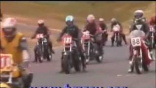 historic motorcycle racing with HMRAV [upl. by Nauqe]