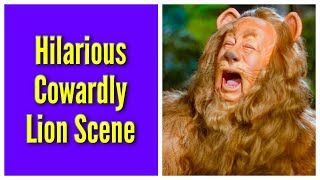 Hilarious Cowardly Lion Scene [upl. by Notniuq]