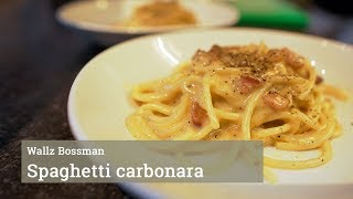 Spaghetti carbonara zonder room [upl. by Renfred]