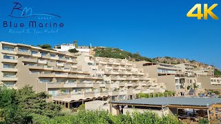 4K Hotelvideo  Blue Marine Resort amp Spa   Crete  Ammoudara Near Agios Nicolaos [upl. by Yentruoc107]