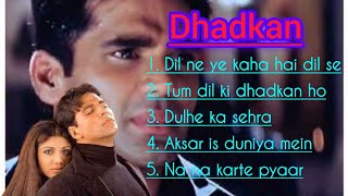 Dhadkan movie all songs💖  Akshay Kumar  Shilpa Shetty  Sunil Shetty  Hindi puraane gaane [upl. by Jodee]