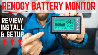 Renogy Battery Monitor How To Monitor Your Solar Batteries [upl. by Rhtaeh]