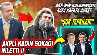 Ekrem İmamoğlu mu Murat Kurum mu Ümraniyede AKPye şok tepkiler  Sokak Röportajları  Anket [upl. by Elidad]