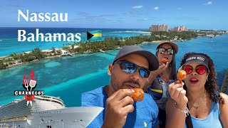 LLegamos a Nassau Bahamas donde probamos por primera vez los Conch Fritters EP263 [upl. by Nylakcaj509]