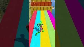 GTA 5 Epic Ragdolls  SpiderMan JumpsFails ep 265 [upl. by Tacy742]