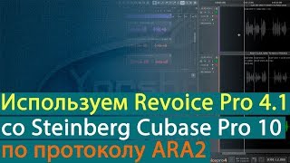 Использование Revoice Pro 41 с Cubase Pro 10 по протоколу ARA2 Yorshoff Mix [upl. by Atteynad]