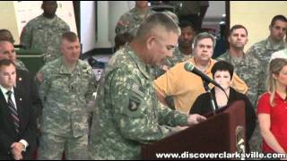 Major General John F Campbell 101st Airborne Division Commander returned to Fort Campbell May 20th [upl. by Jonathan936]