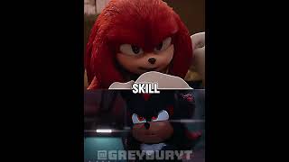 Knuckles vs shadow movie forms knucklesshow projectshadow sonicmovies 1v1 edit vs ￼ [upl. by Adhern]