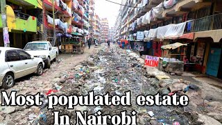 Biggest Concrete Slum In Kenya The Pipeline Estate country population kenya usa slums [upl. by Elyac]