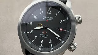 Bremont MBII Jet Barrel MBIIBKJET Bremont Watch Review [upl. by Enileda189]