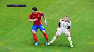 ESPANHA X ALEMANHA EURO 2024 AO VIVO COM IMAGENS GAMEPLAY EFOOTBALL PES21 PS4 [upl. by Koh]