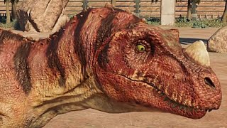 Ceratosaurus vs Carnotaurus Baryonyx Majungasaurus amp Metriacanthosaurus  JWE 2 4K 60FPS [upl. by Radborne968]