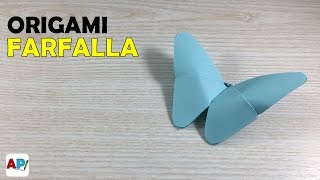 Tutorial Origami Farfalla [upl. by Lodmilla]