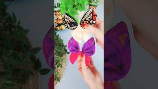 Omg Easy sewing Scrunchies 😱 ranjana diy ytshorts [upl. by Natsirk]