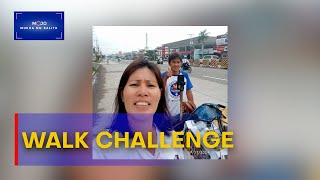 Magasawa kumasa sa Philippine loop walk challenge  MukhaNgBalita [upl. by Elbys]