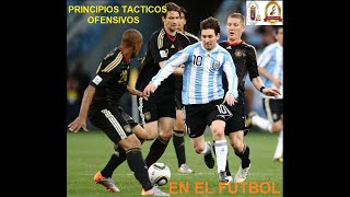 Principios Tácticos Ofensivos en el Fútbol [upl. by Ahsiek]