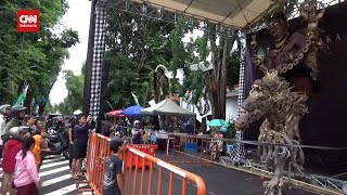 Ratusan Ogoh ogoh Diarak di Malam Nyepi di Bali [upl. by Torbert]