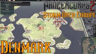 Denmark  9 April 1940  Panzer Corps 2  Storm Over Europe [upl. by Vitalis]