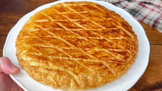 Galette des Rois Bretonne  Recette Minute  Dessert du Dimanche [upl. by Guzel585]