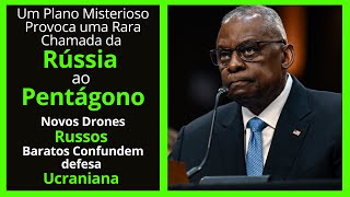 Moscou liga para o Pentágono Rússia Alerta EUA sobre Plano Ucraniano [upl. by Namqul]