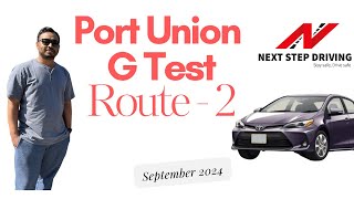 Port Union G Test Route drivetest scarborough ontario [upl. by Oruasi156]