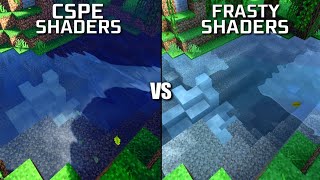 CSPE SHADERS x FRASTY SHADERS  MCPE 118 60 Fps Best Shaders for Minecraft PE [upl. by Adnala]