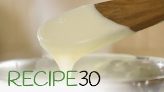 PARMESAN CHEESE SAUCE  By RECIPE30com [upl. by Genni]