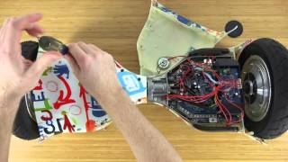 Whats Inside a Mini SegwayHoverboard  How To Open a 2wheel SelfBalancing Electric Scooter [upl. by Ancel]