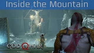 God of War PS4  Inside the Mountain Walkthrough HD 1080P [upl. by Wolfie]