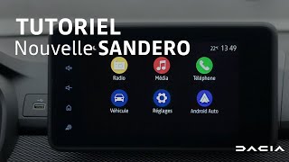 New Dacia Wireless Android Auto Demonstration Multimedia System 2022 [upl. by Meyer]